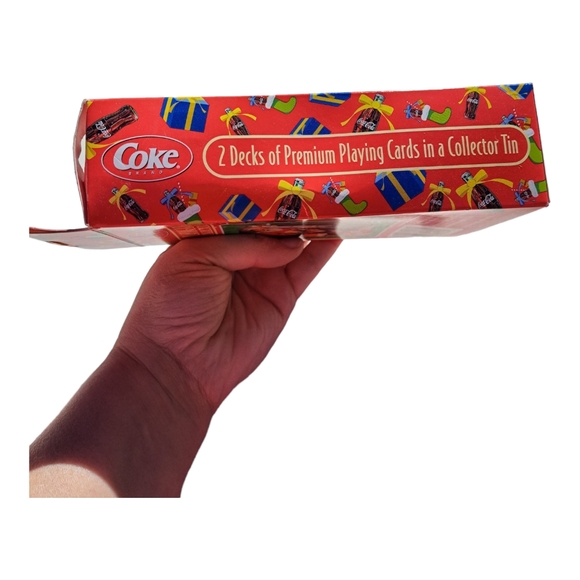 Coca Cola Bicycle Cards Collectible Tin - Picture 2 of 5